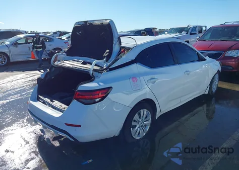 2022 Nissan Sentra S Xtronic Cvt from USA, damaged, VIN 3N1AB8BV6NY280402